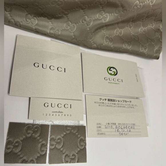 Gucci GG Monogram Satchel Tote Bag - Nylon w/ Leather Accents - Picture 16 of 17